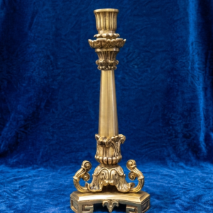 Vintage Brass Candle Holder Stand