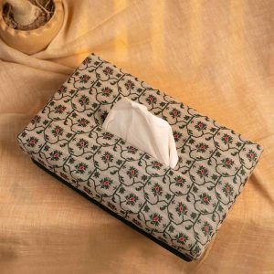 Leafy Elegance – Eco-Friendly Handcrafted Tissue Holder