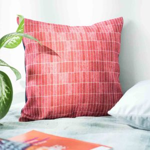 Earthen Elegance: Terracotta Pattern Cushion Cover