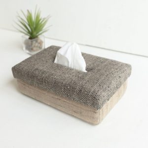 Elinor Hand Woven Tissue Box