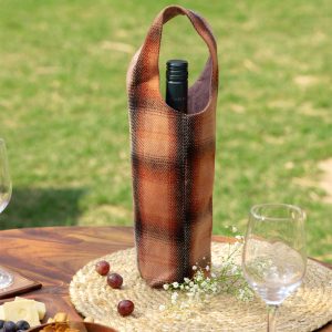 Rust & Ember Artisan Wool Bottle Cover