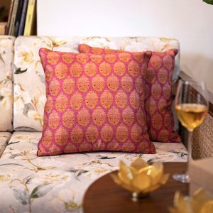 Kandahari Handwoven Cushion - 1 pc