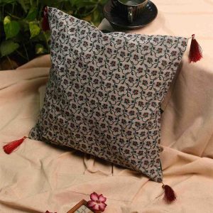 Rustic Trellis – Floral Cushion Cover