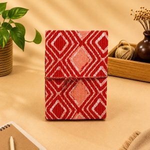 Block Print Notebook Medium with Thread Closure