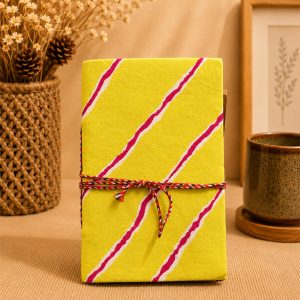 Block Printed Diary Small with Thread Closure