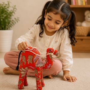 Rangeela-Handcrafted Camel Soft Toy