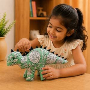 Rex the Dino-Handcrafted Dinosaur Soft Toy