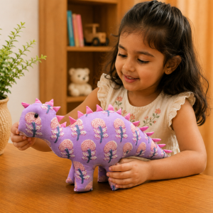 Rex the Dino-Handcrafted Dinosaur Soft Toy