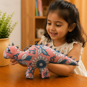 Rex the Dino-Handcrafted Dinosaur Soft Toy