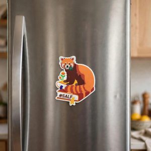 Sikkim Arts and Literature Festival Panda Fridge Magnet