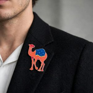 Rajasthan Camel Lapel Brooch